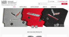 Desktop Screenshot of high-end-motorsports.com